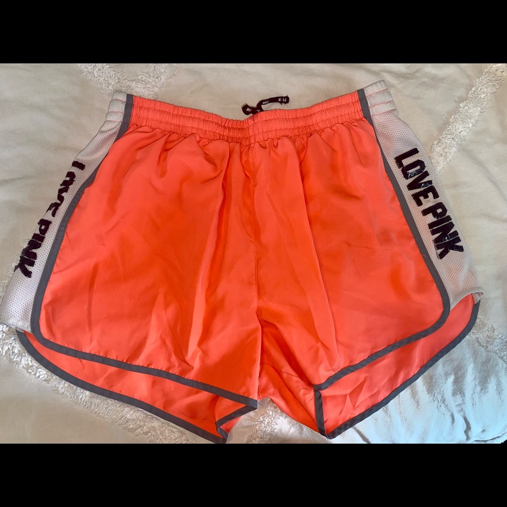 Victoria Secret PINK jogger shorts.